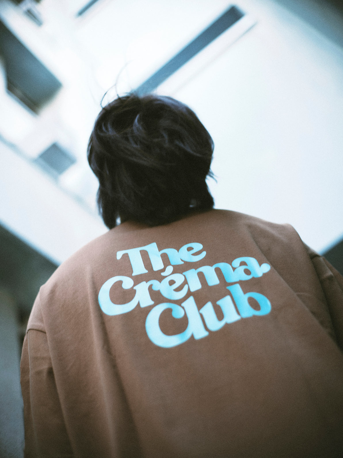The Créma. Club Original Logo TEE BROWN