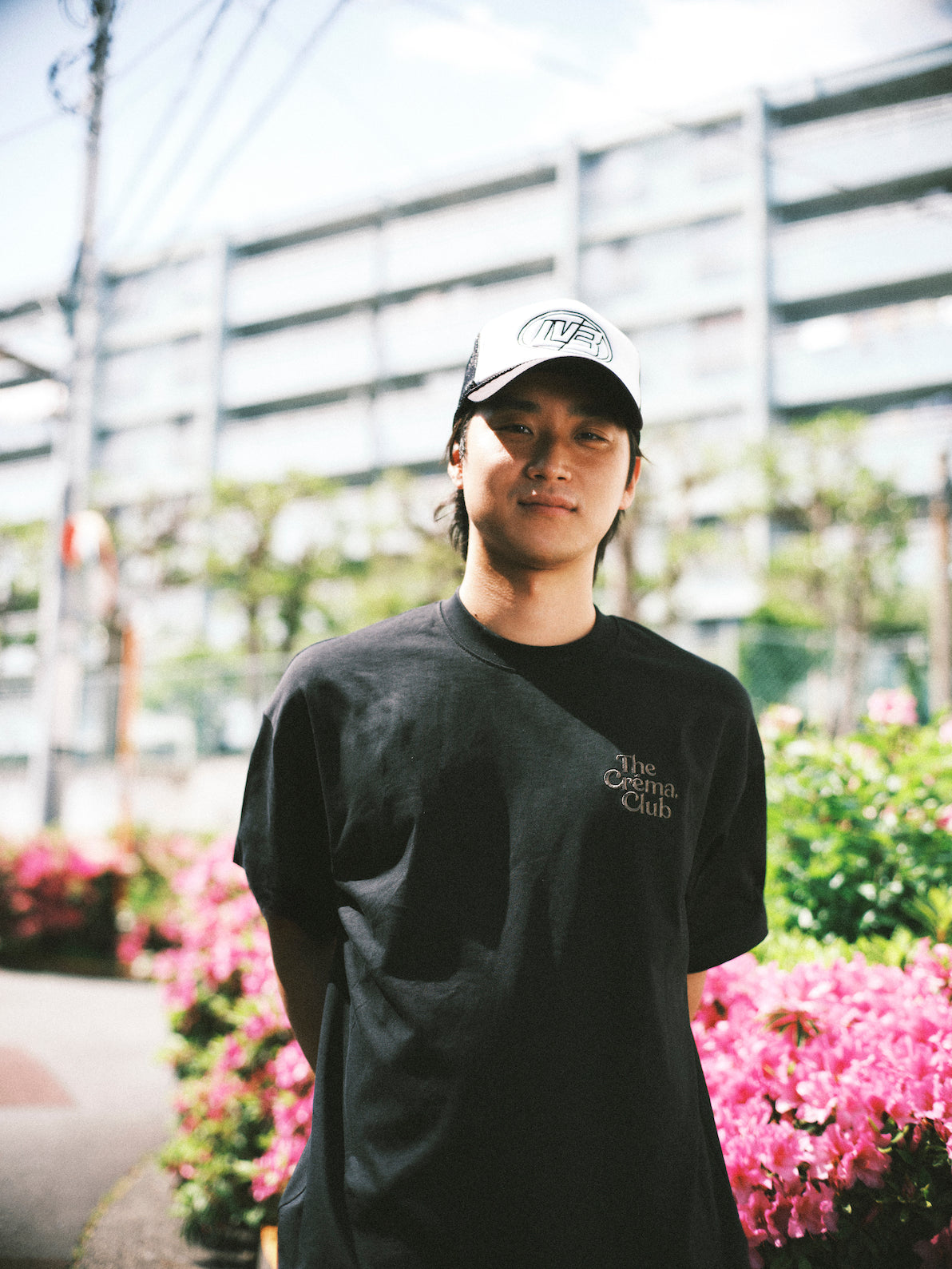 The Créma. Club Original Logo TEE BLACK