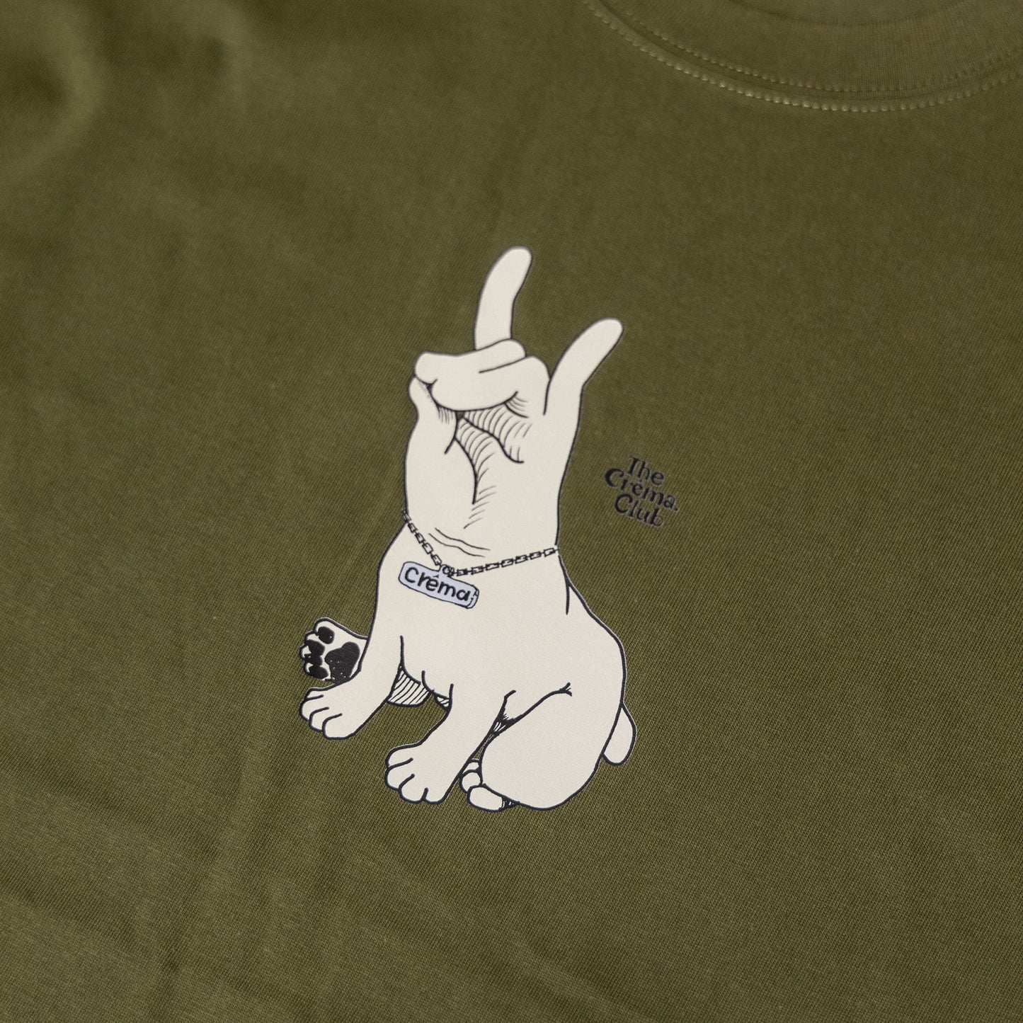 ROCK DOG OLIVE TEE