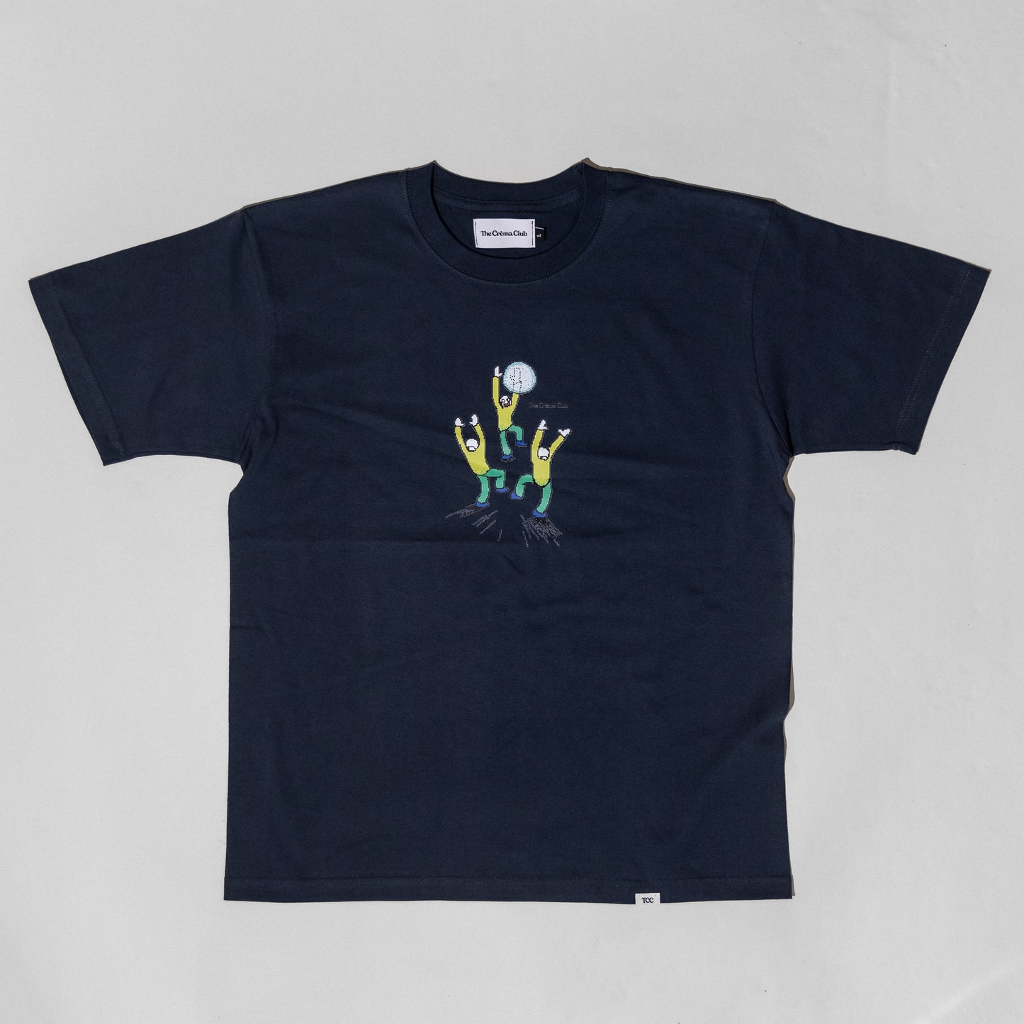 2 BIT DEEP BLUE TEE