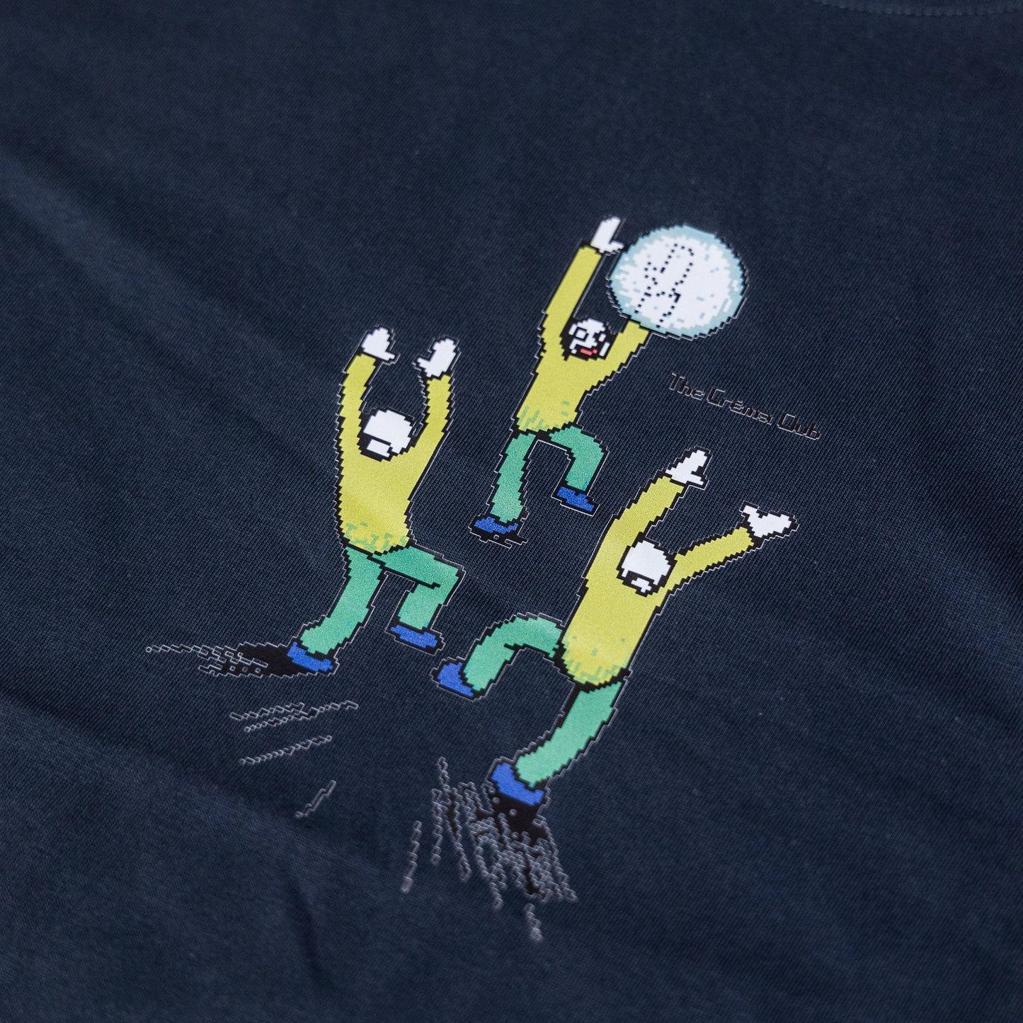 2 BIT DEEP BLUE TEE