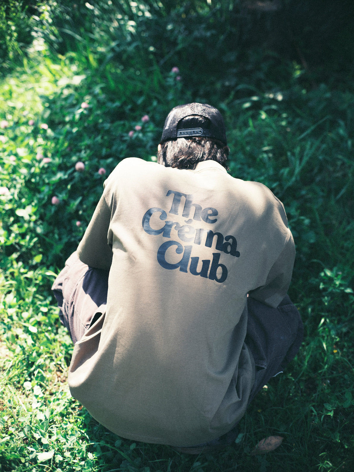 The Créma. Club Original Logo TEE OLIVE
