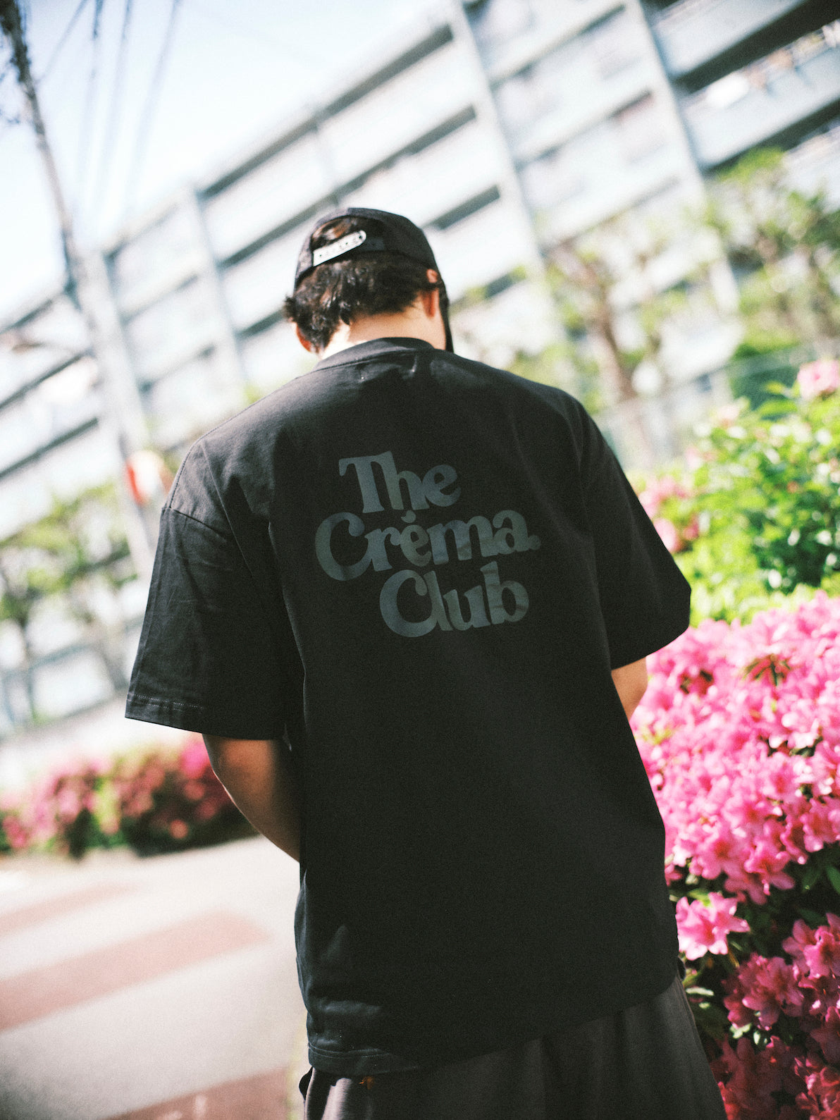 The Créma. Club Original Logo TEE BLACK