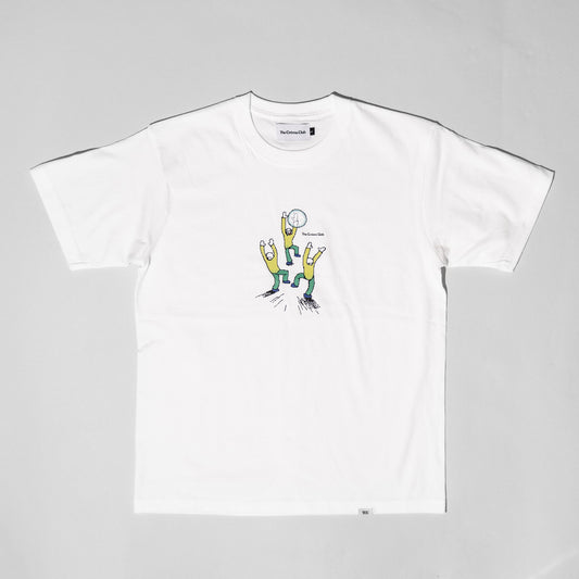 2 BIT GAME WHITE TEE