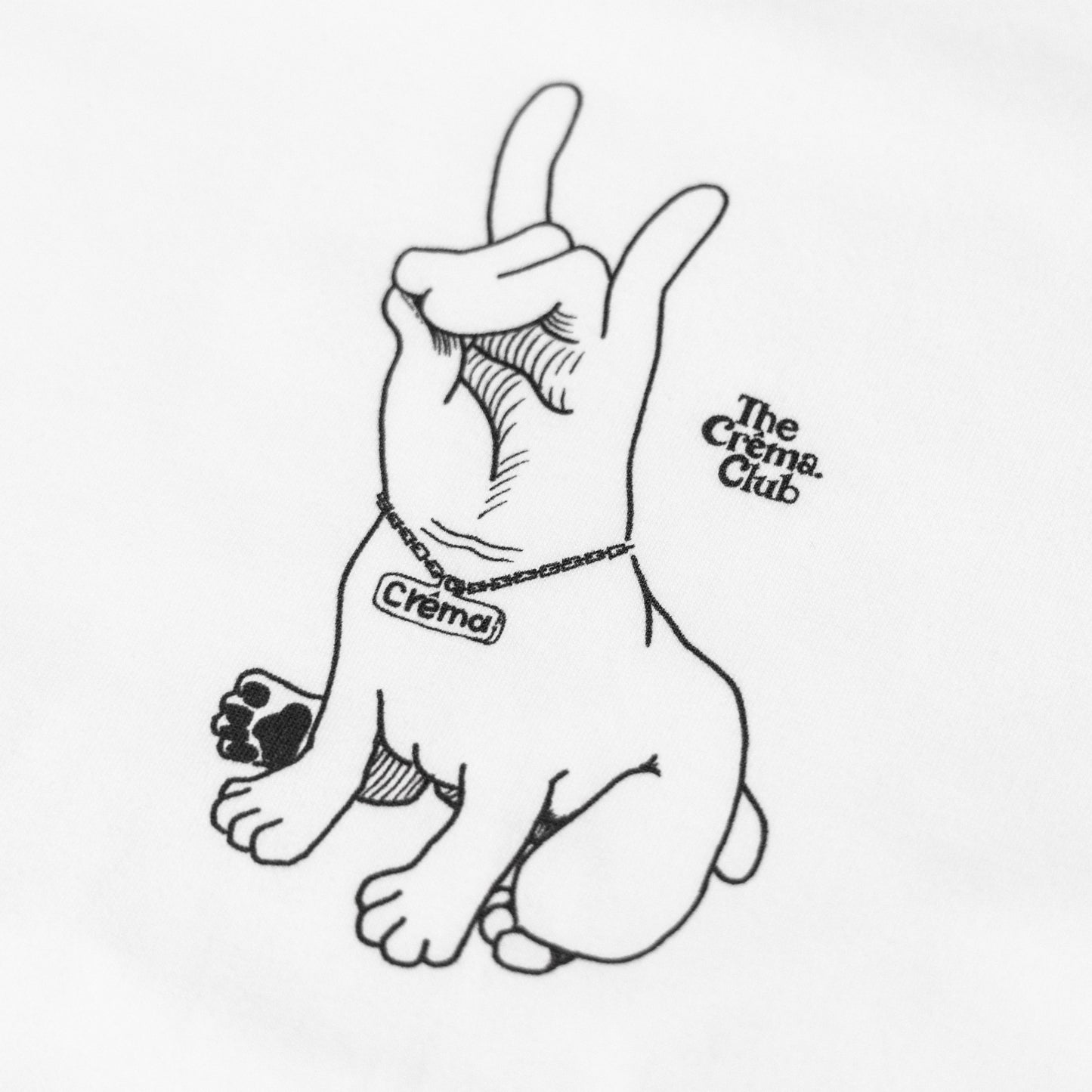 ROCK DOG WHITE TEE