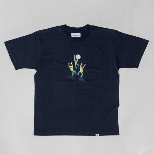 2 BIT DEEP BLUE TEE