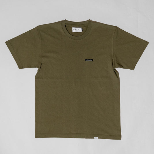 PATCH OLIVE TEE