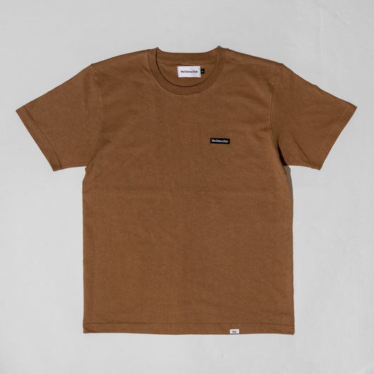 PATCH BROWN TEE