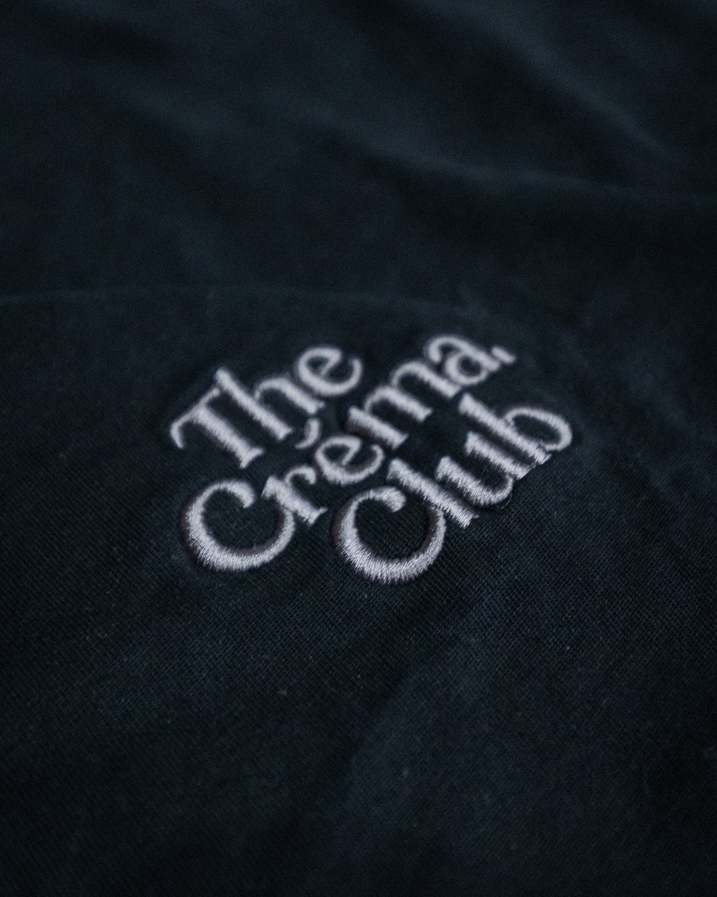 The Créma. Club Original Logo TEE BLACK