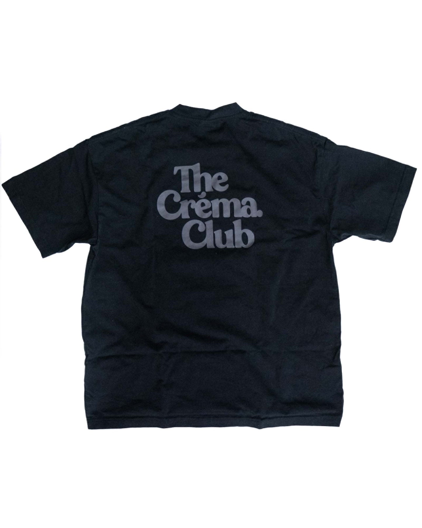 The Créma. Club Original Logo TEE BLACK