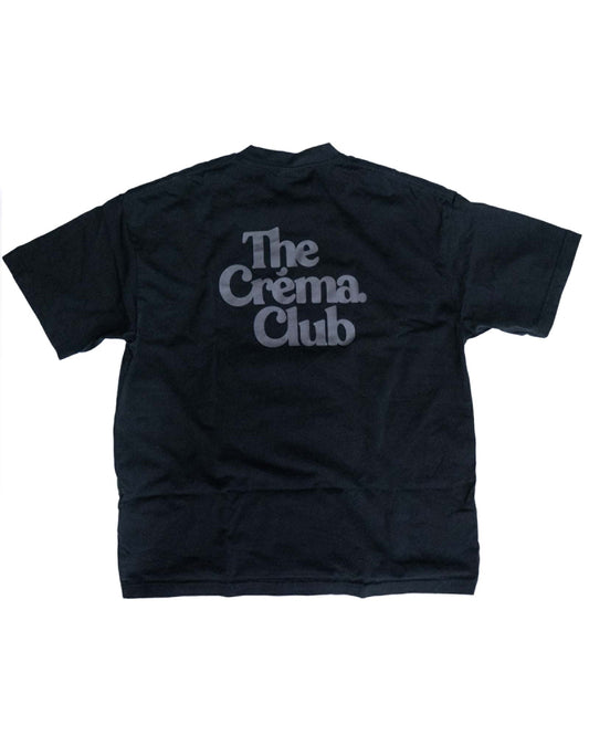 The Créma. Club Original Logo TEE BLACK