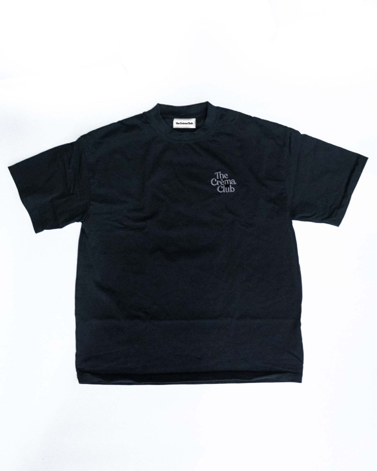 The Créma. Club Original Logo TEE BLACK