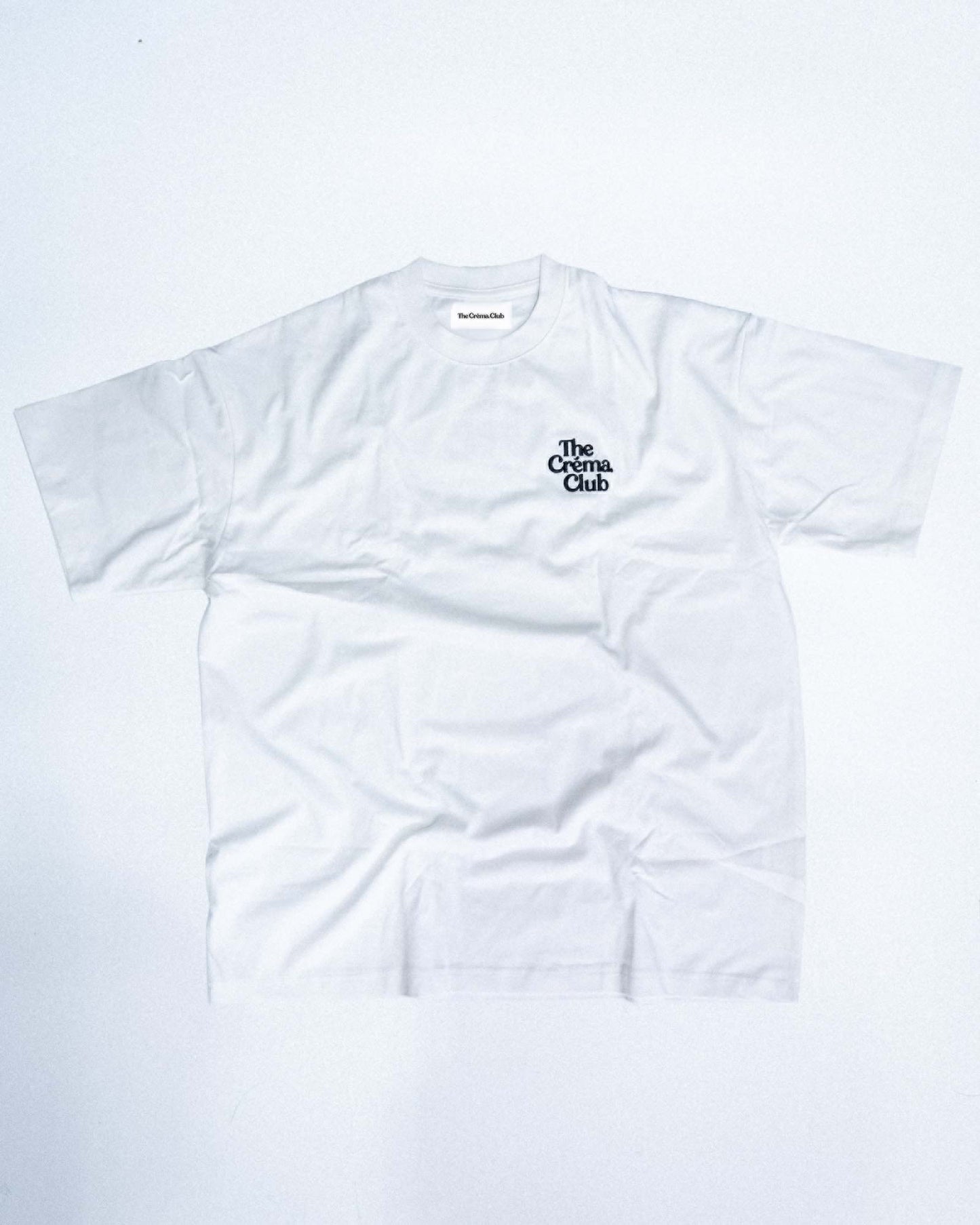 The Créma. Club Original Logo TEE WHITE