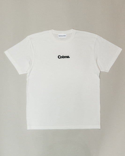 The Créma. Club LOGO WHITE-T